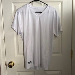 Under Armor White Compression T-Shirt XXL